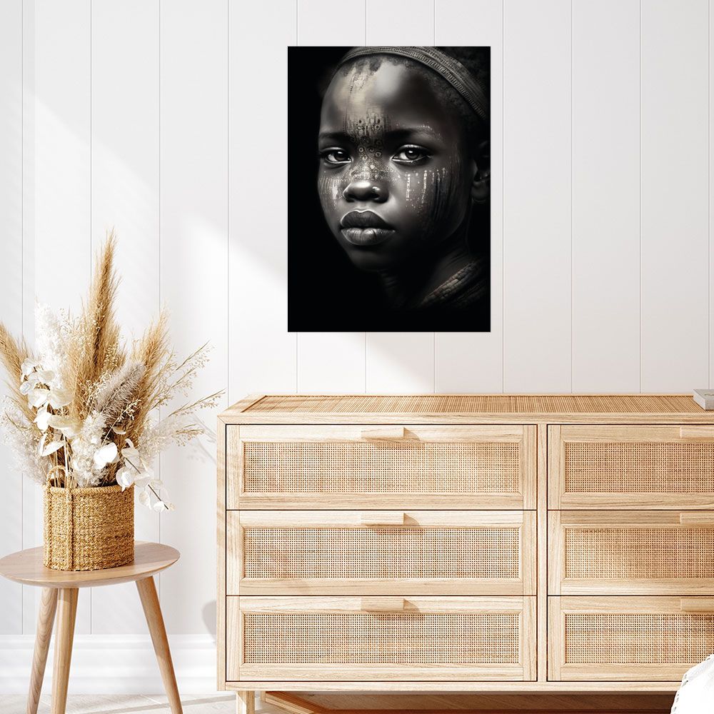 Affiche Portrait captivant