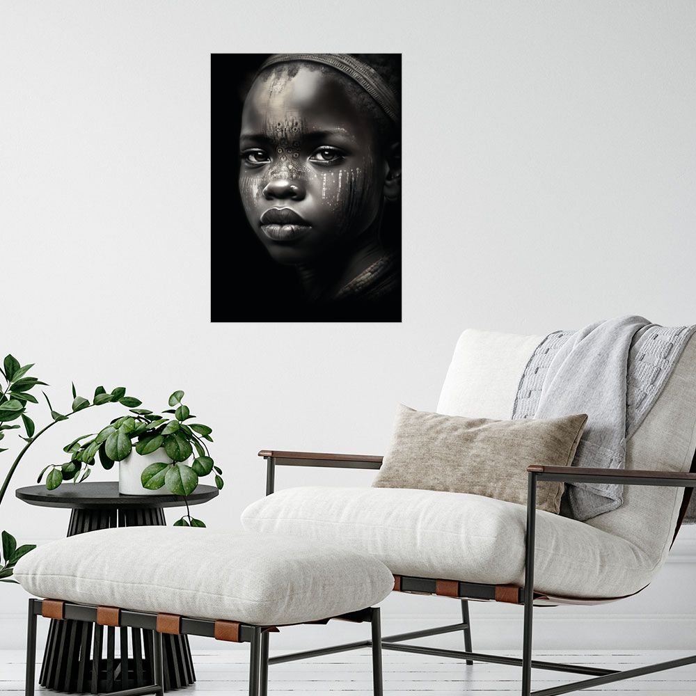 Affiche Portrait captivant