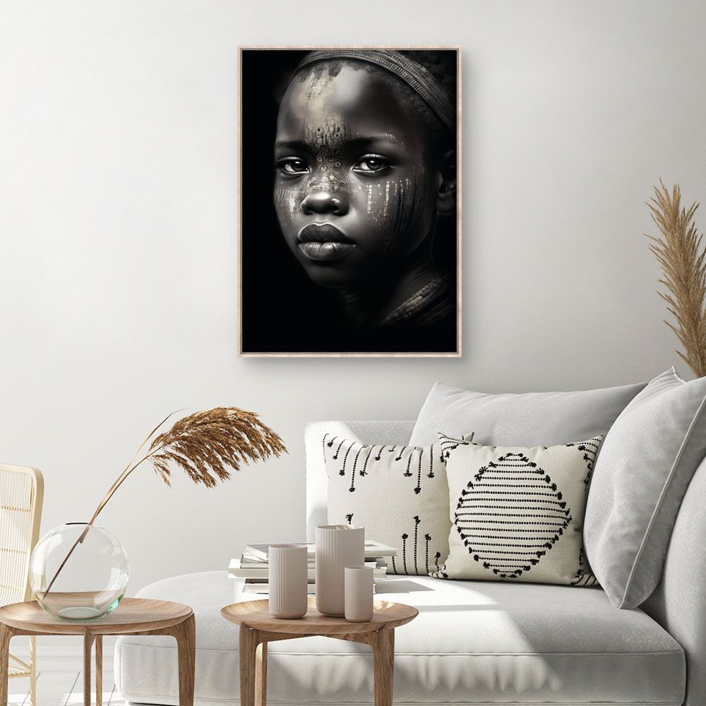 Tableau Portrait expressif