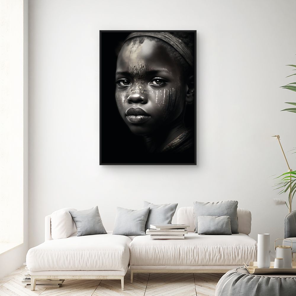 Tableau Portrait expressif