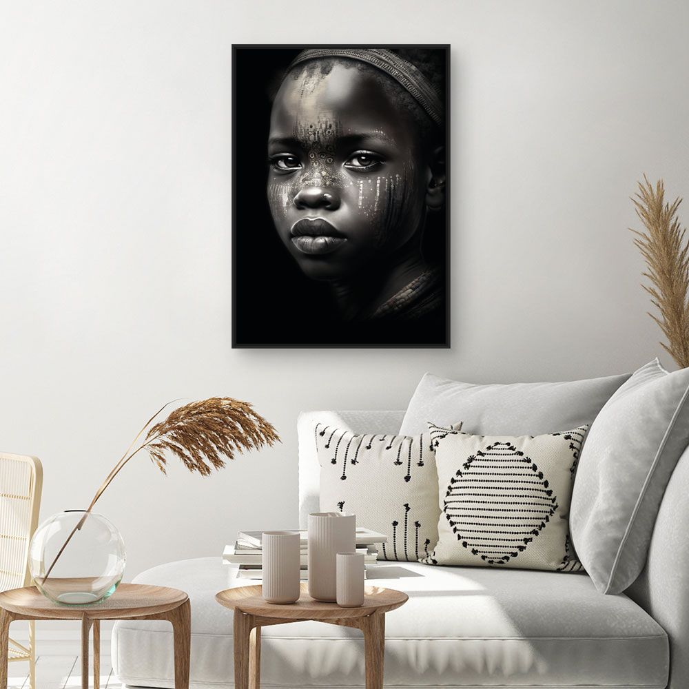 Tableau Portrait expressif