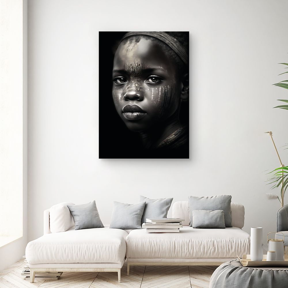 Tableau Portrait expressif