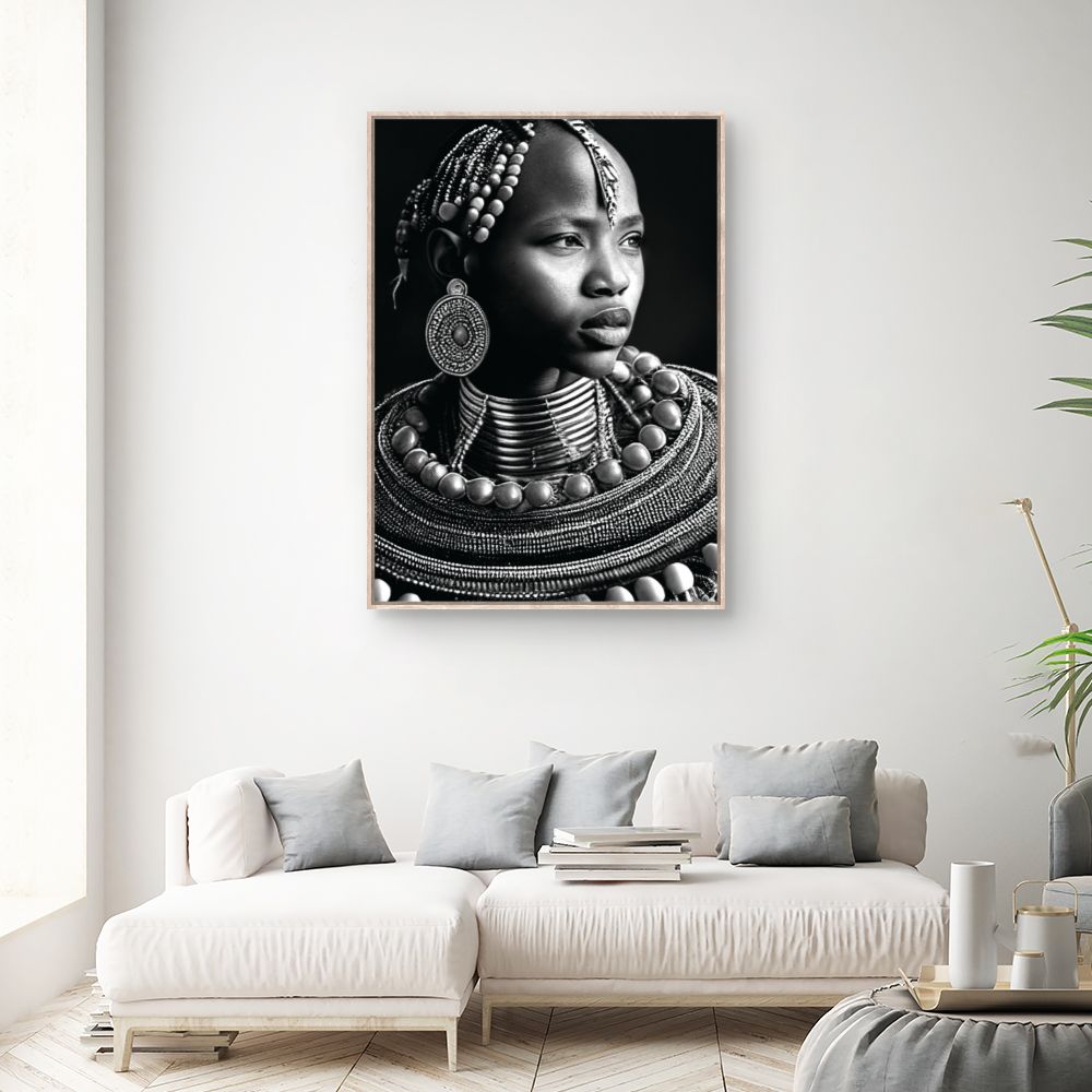 Tableau Portrait élégant