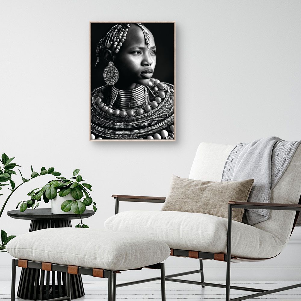 Tableau Portrait élégant