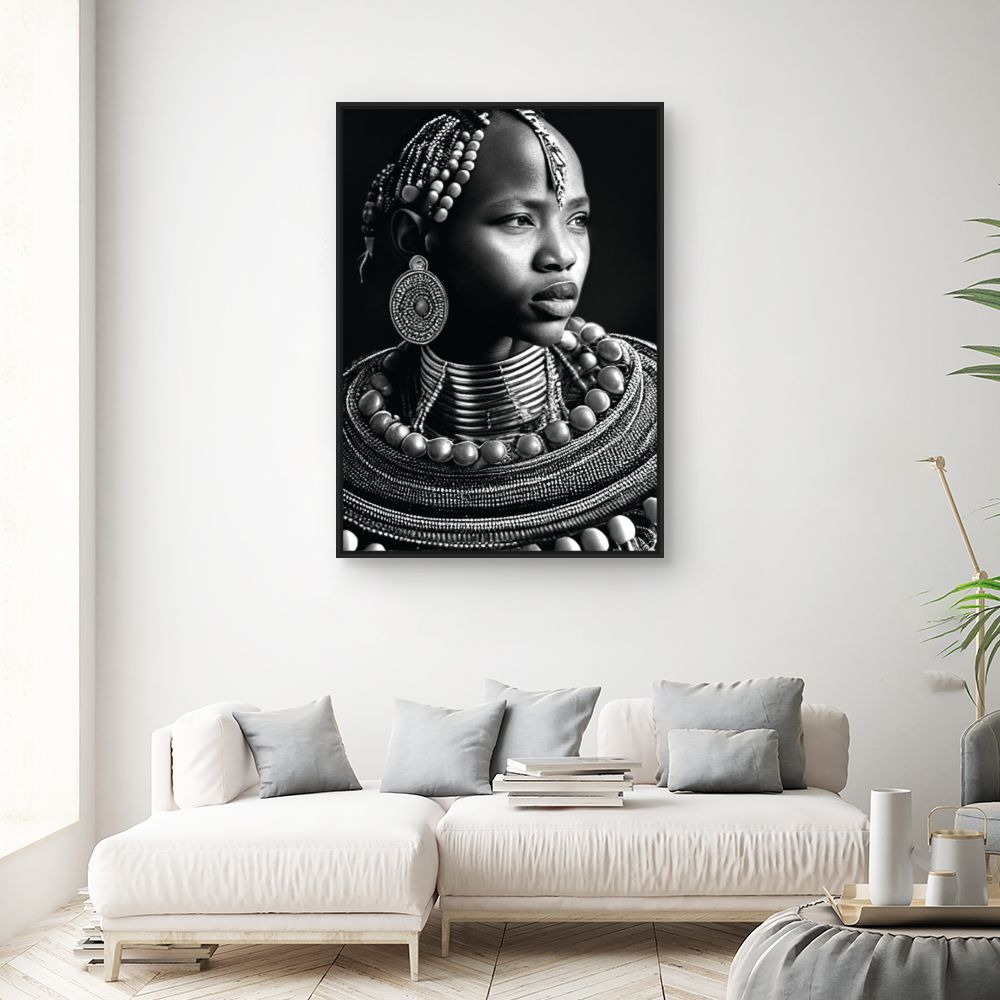 Tableau Portrait élégant