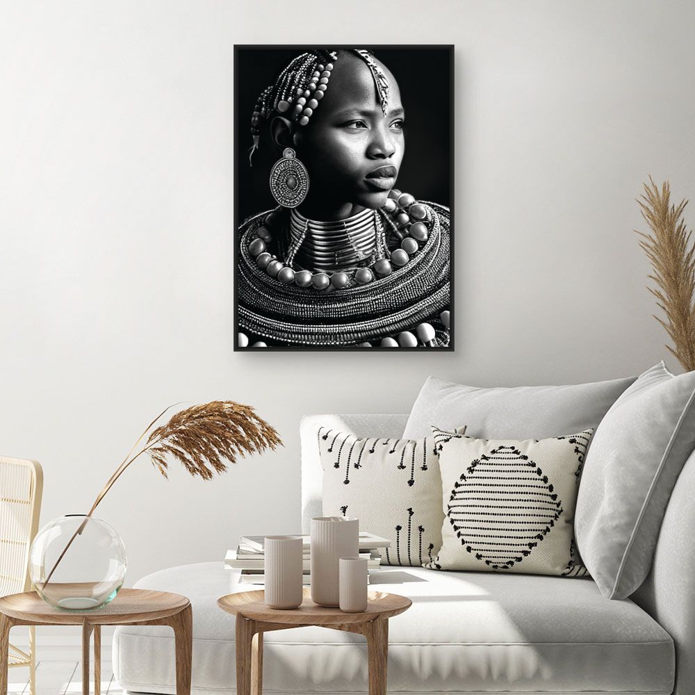 Tableau Portrait élégant