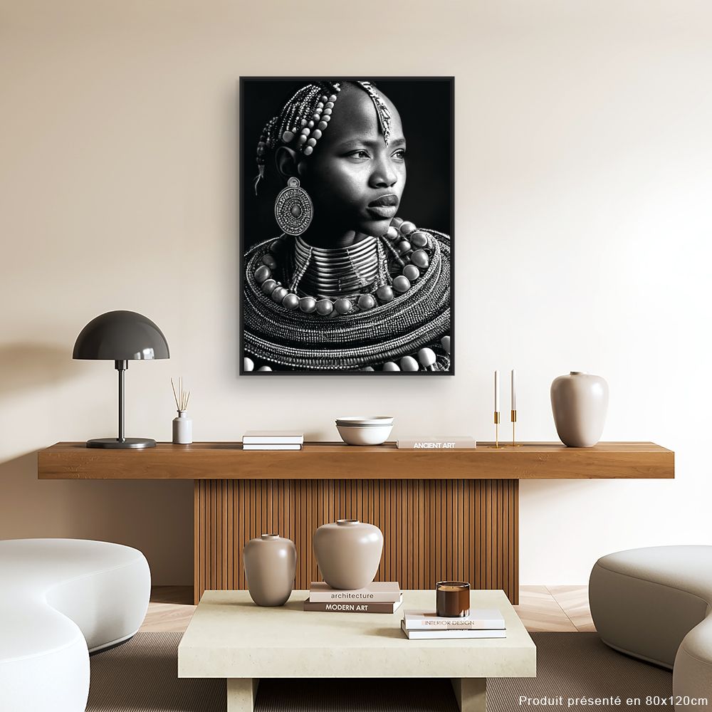 Tableau Portrait élégant