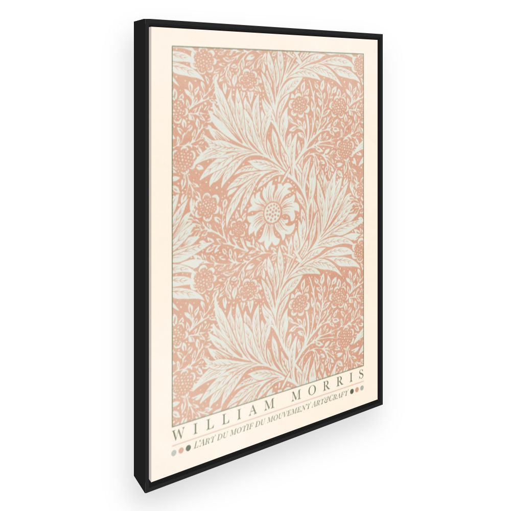 Toile Motifs floraux élégants