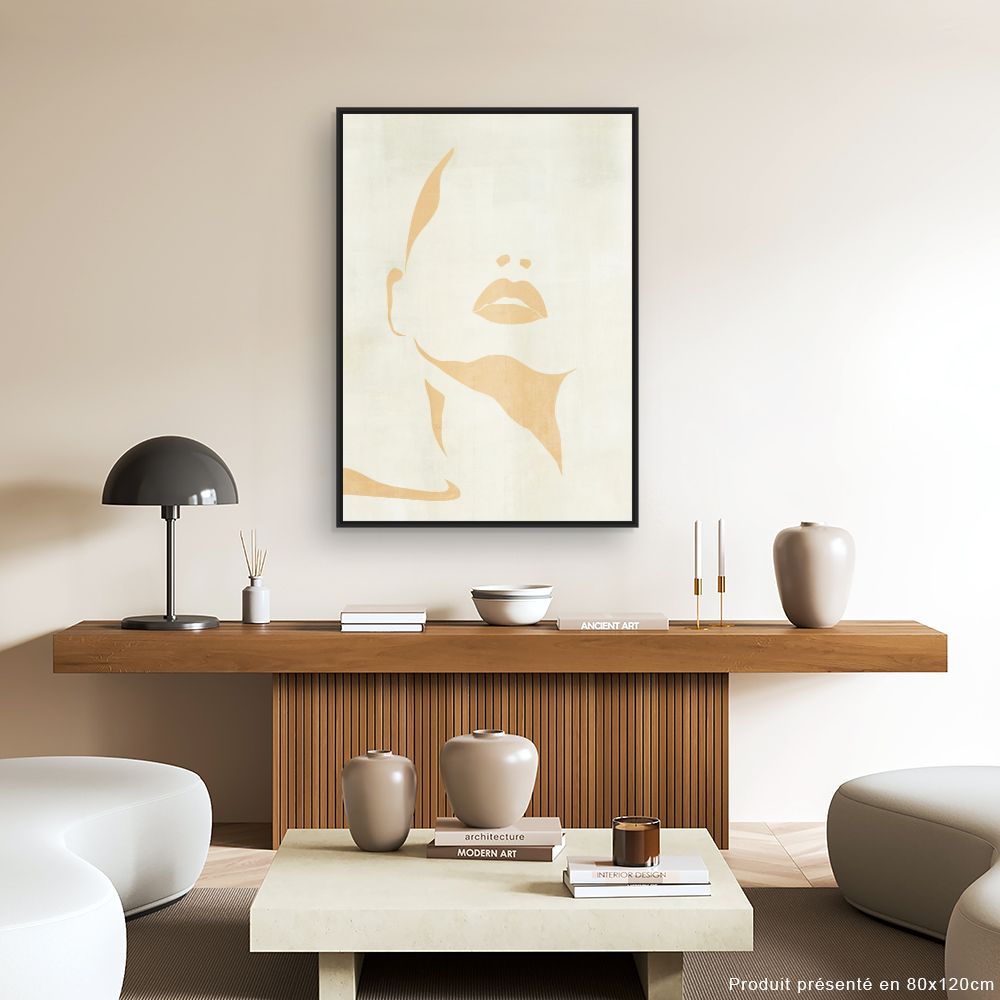 Tableau Silhouette élégante