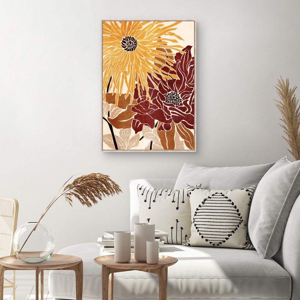 Tableau Fleurs éclatantes