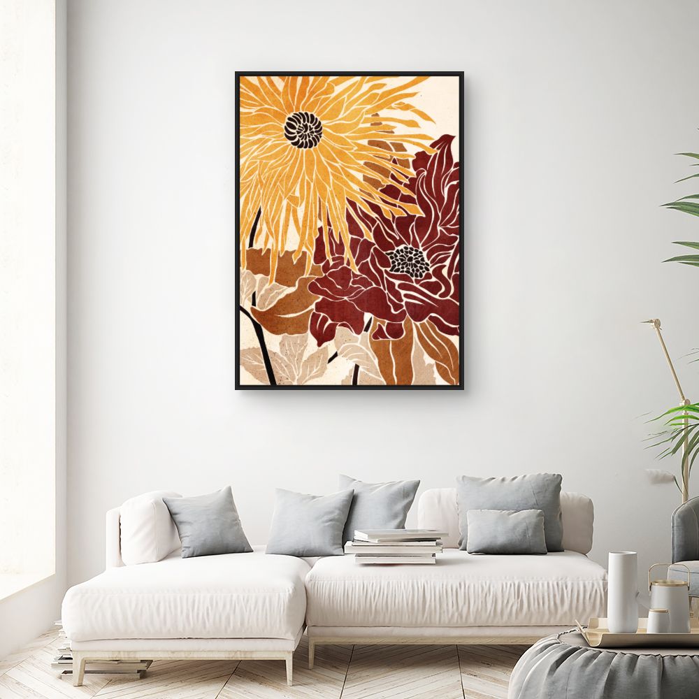 Tableau Fleurs éclatantes