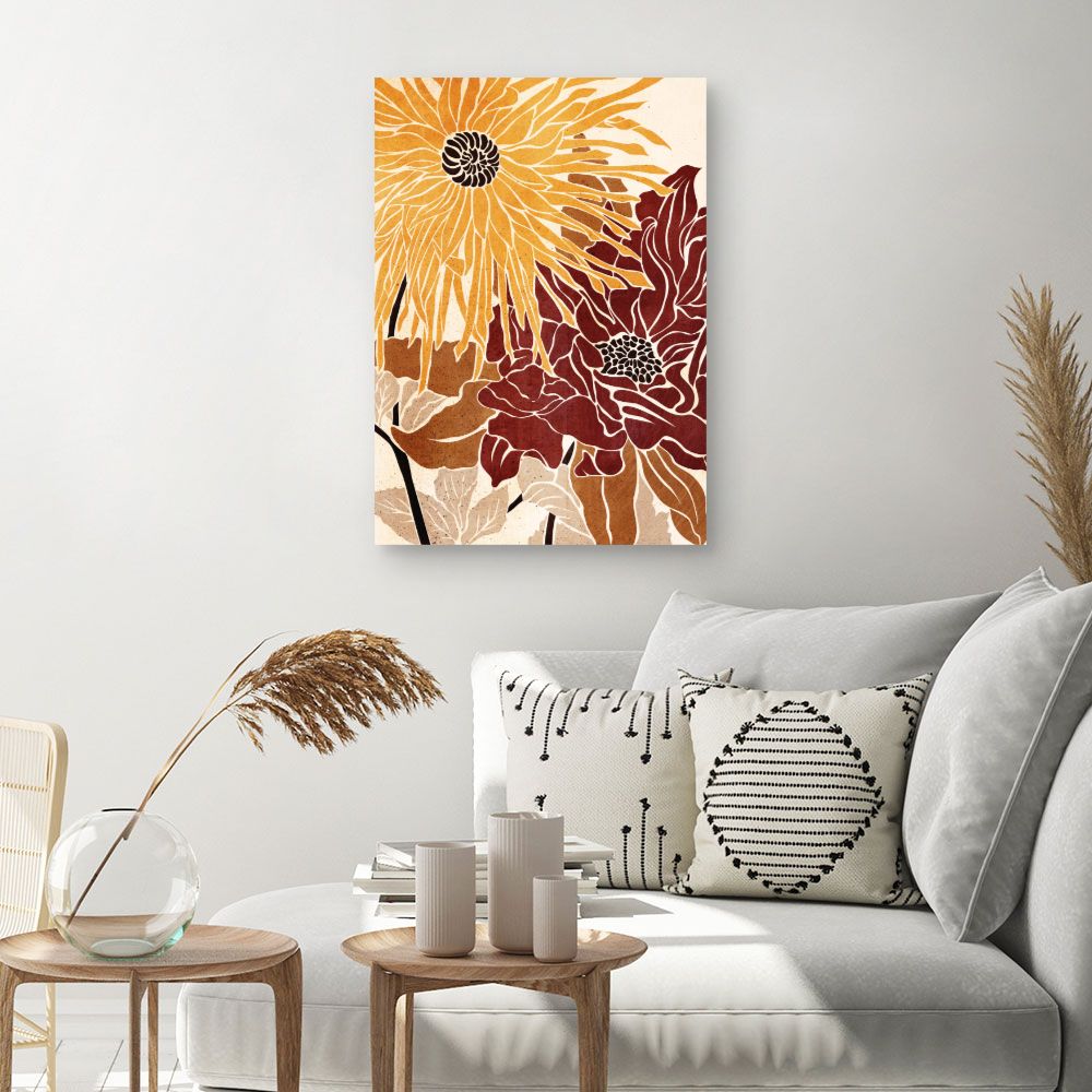 Tableau Fleurs éclatantes
