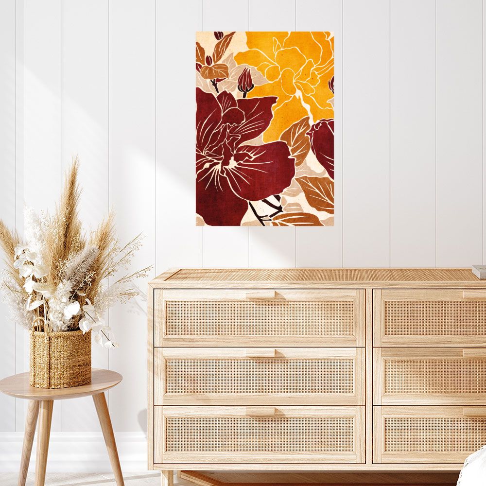 Affiche Fleurs élégantes
