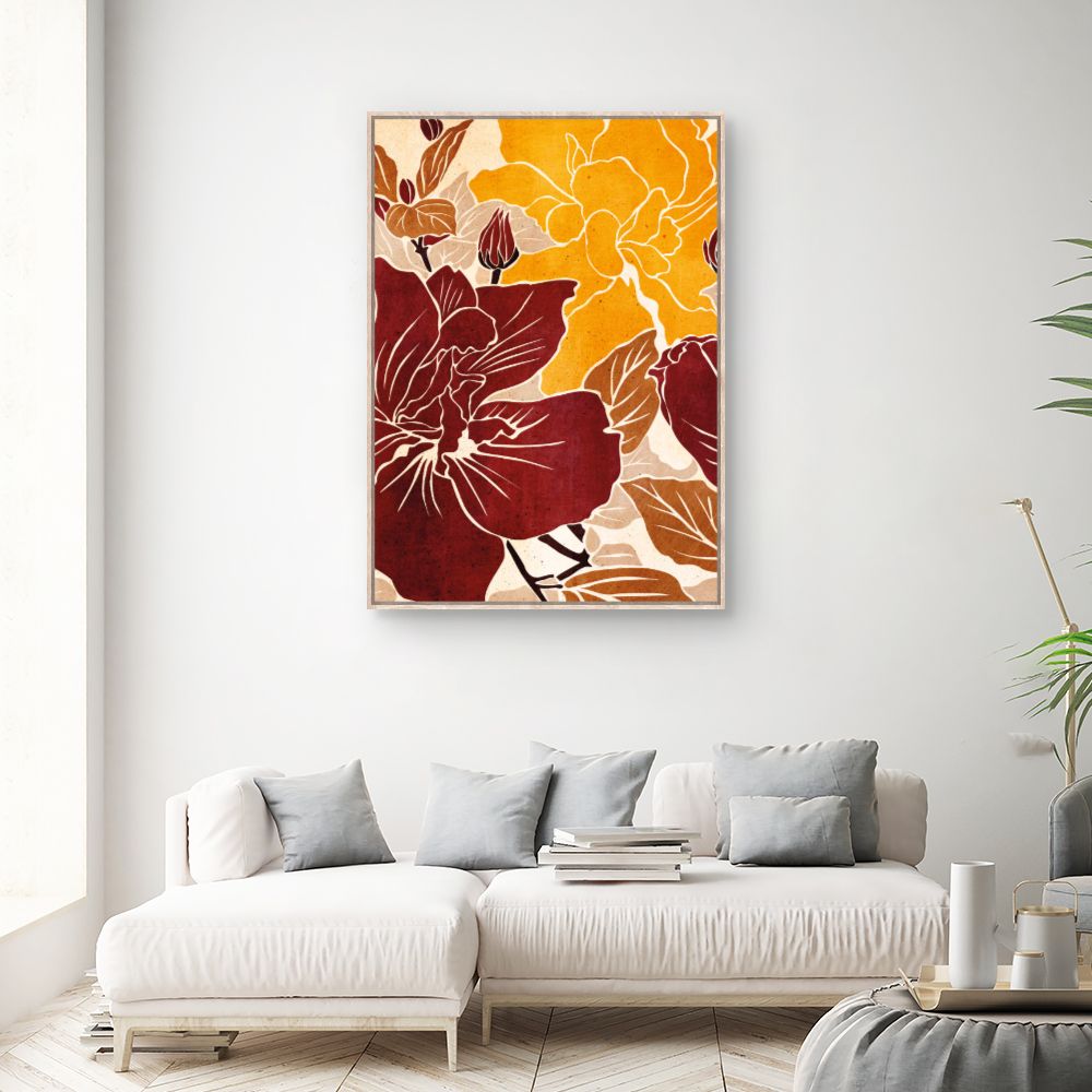 Tableau Fleurs éclatantes