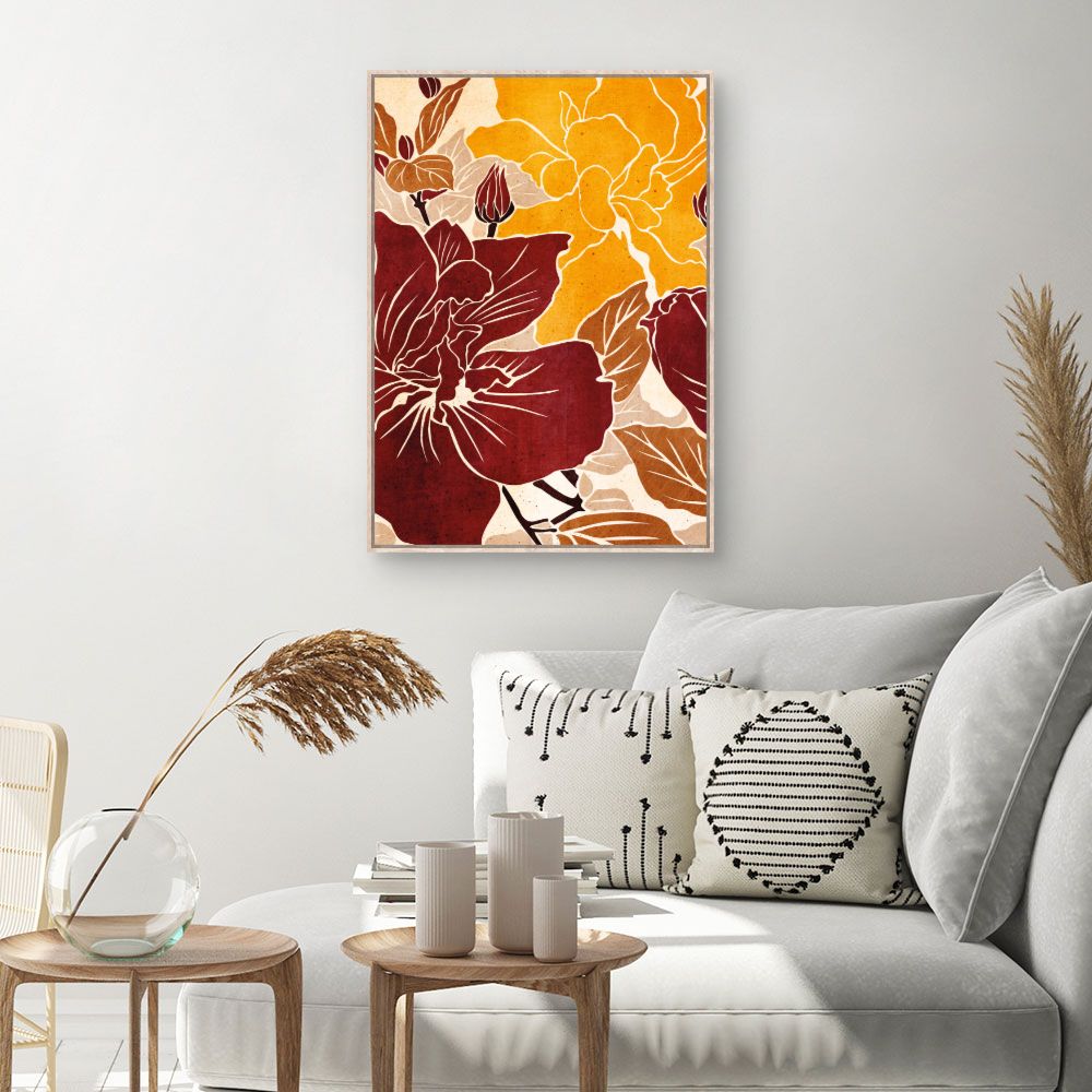 Tableau Fleurs éclatantes