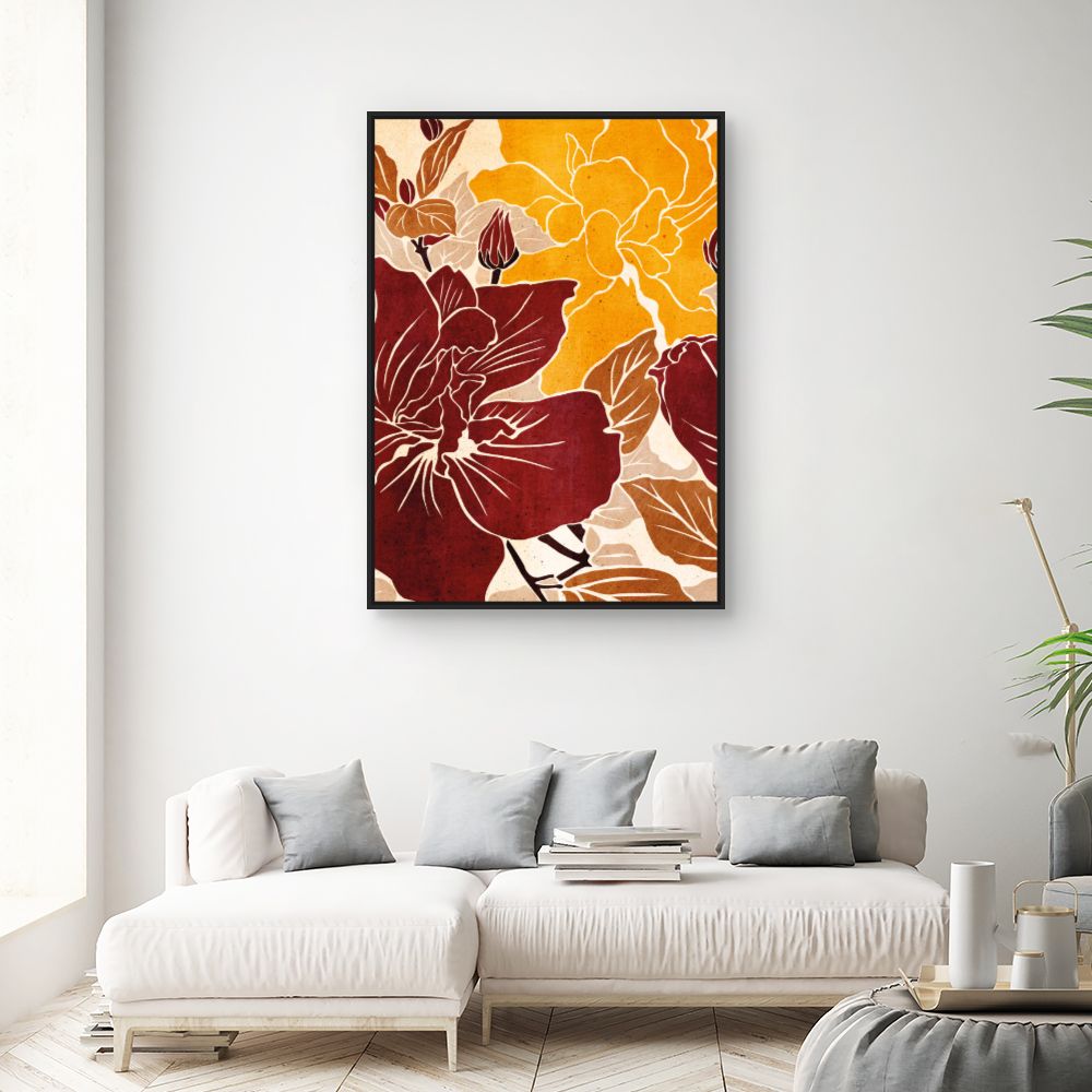 Tableau Fleurs éclatantes