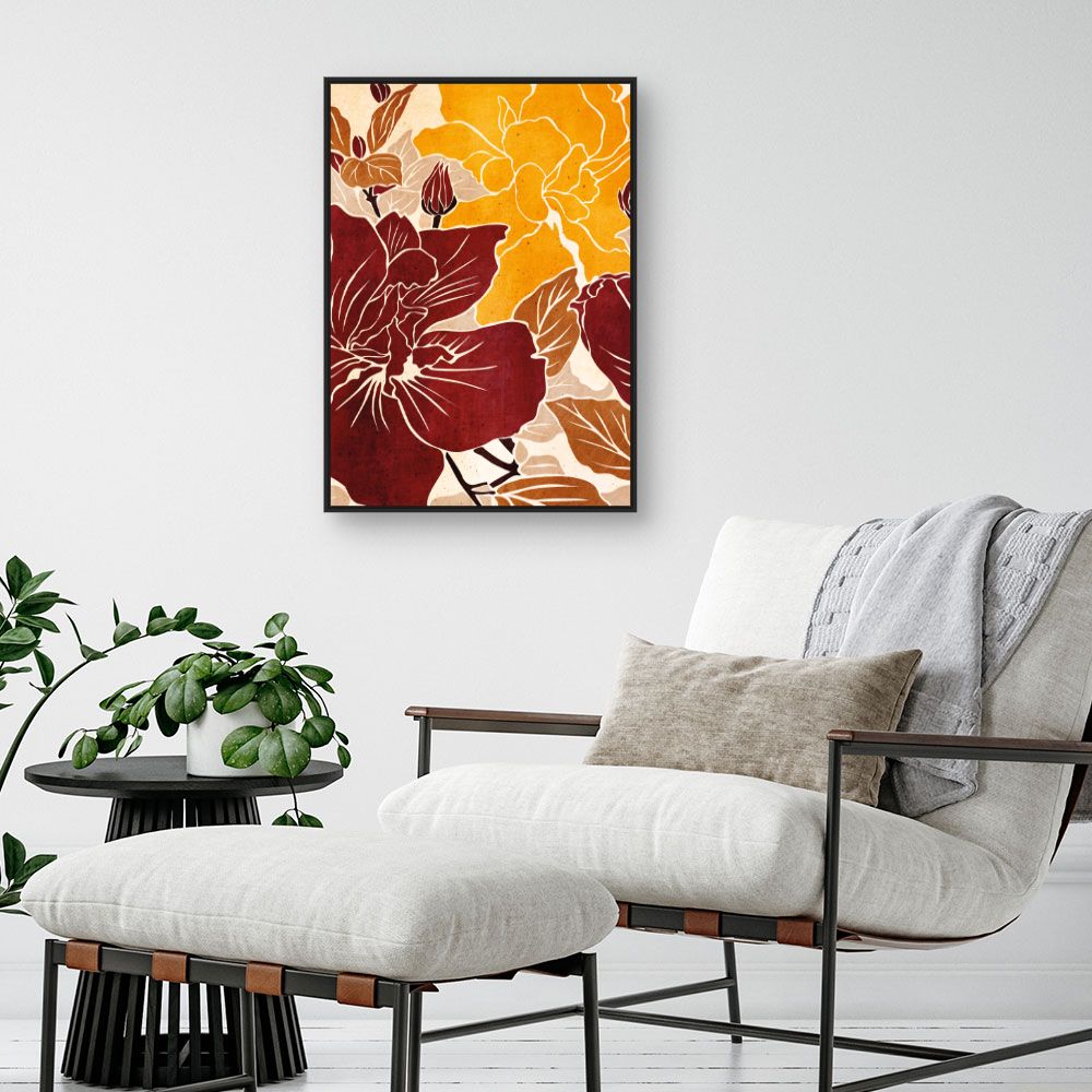 Tableau Fleurs éclatantes