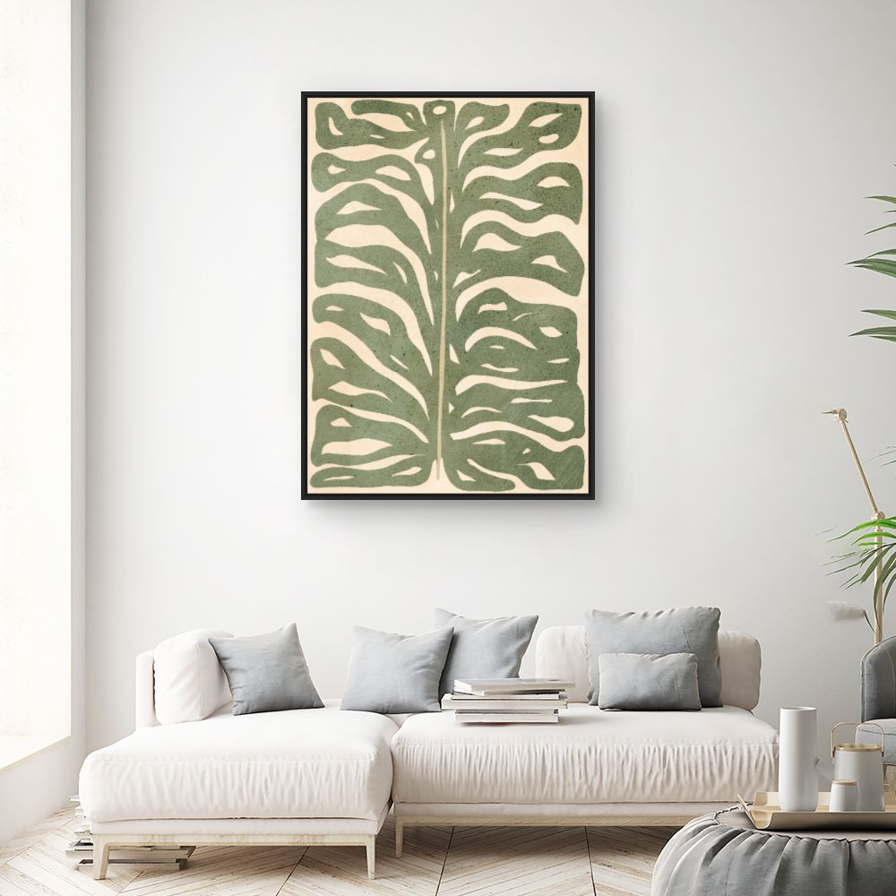 Tableau Feuille exotique