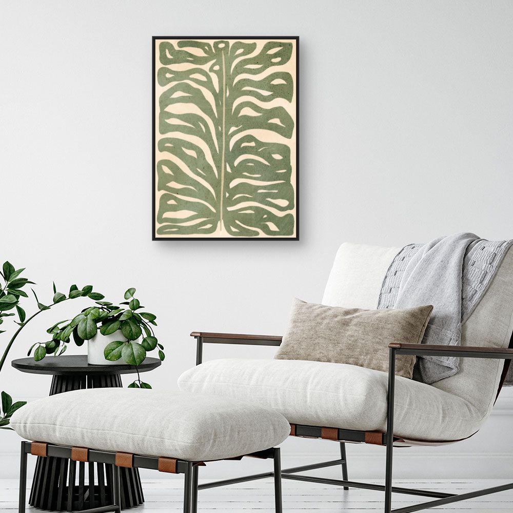 Tableau Feuille exotique