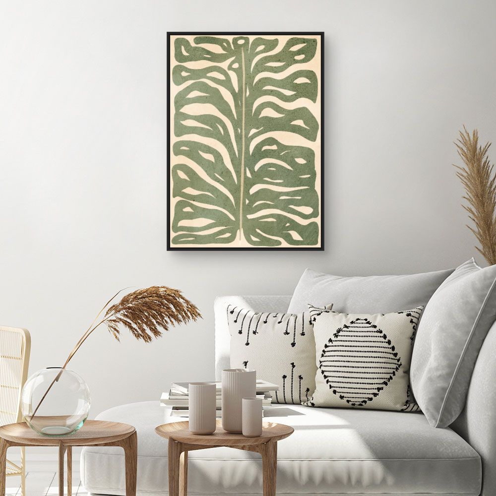 Tableau Feuille exotique