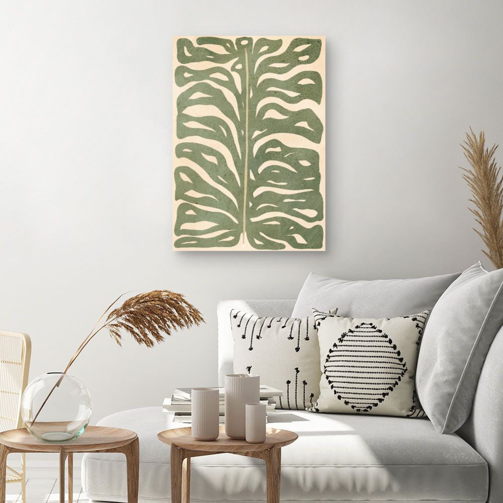 Tableau Feuille exotique