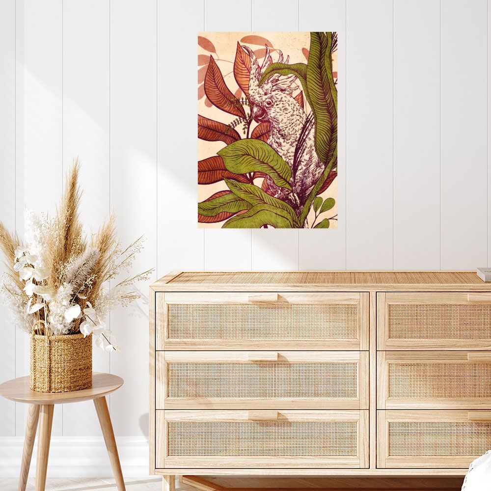 Affiche Perroquet exotique