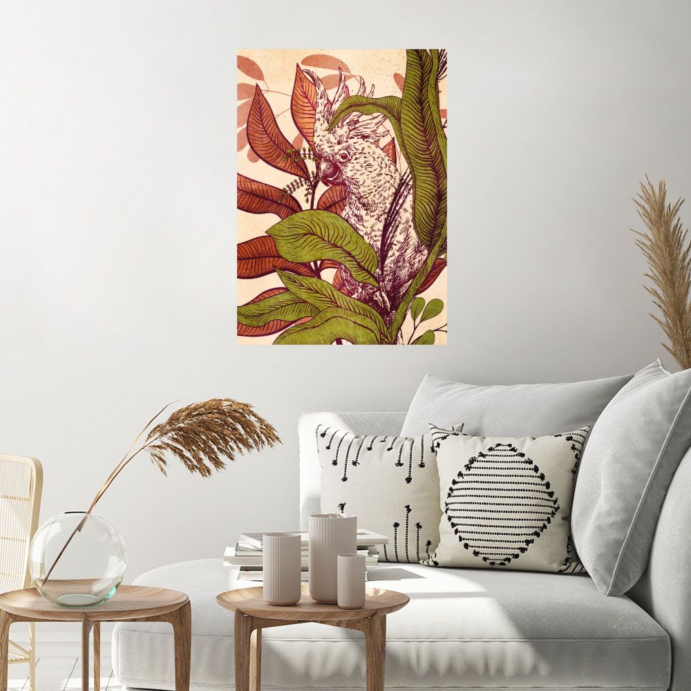Affiche Perroquet exotique