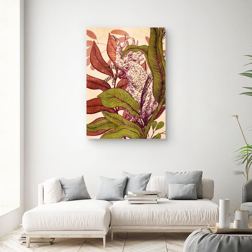 Tableau Oiseau exotique