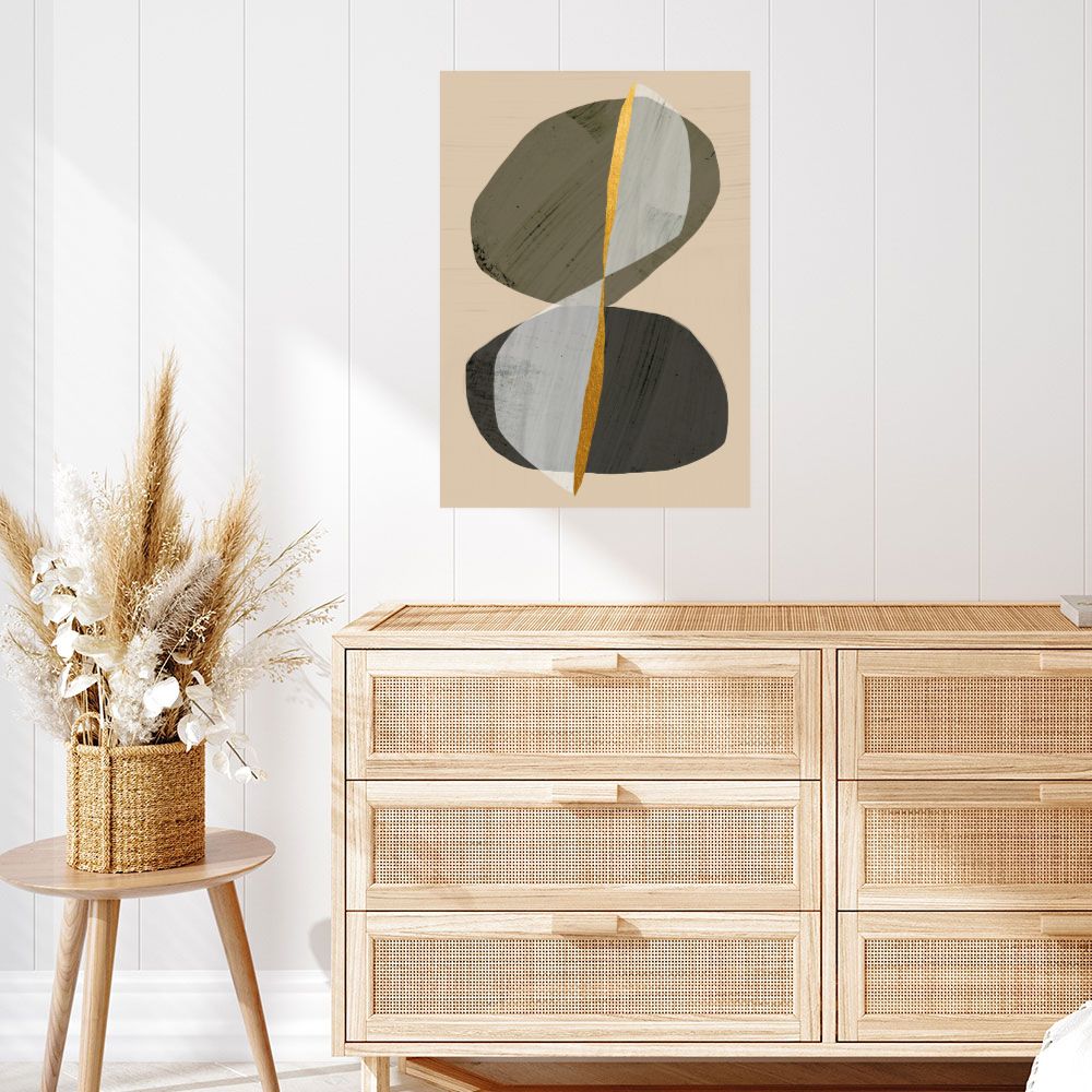 Affiche Formes géométriques élégantes