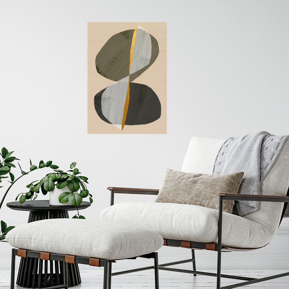 Affiche Formes géométriques élégantes