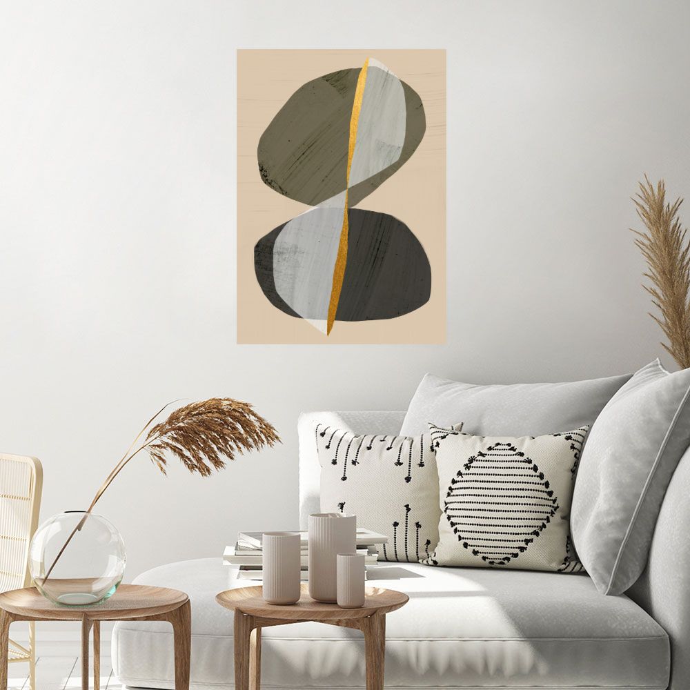 Affiche Formes géométriques élégantes