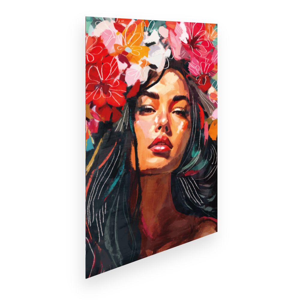 Affiche Éclat floral vibrant