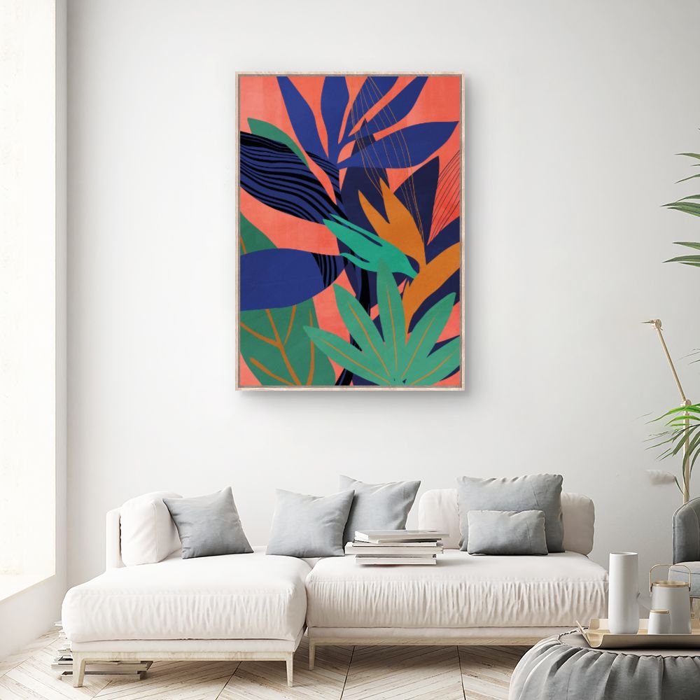 Tableau Feuillage vibrant