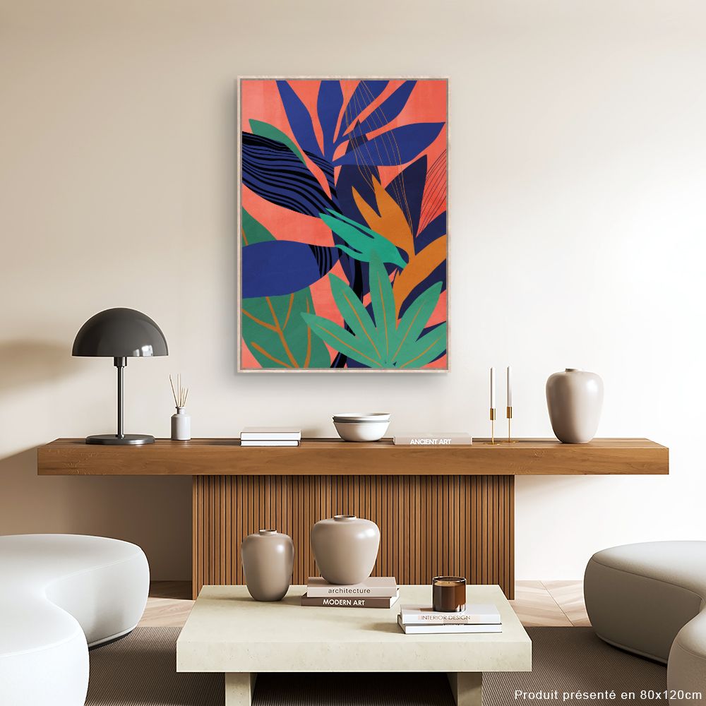 Tableau Feuillage vibrant