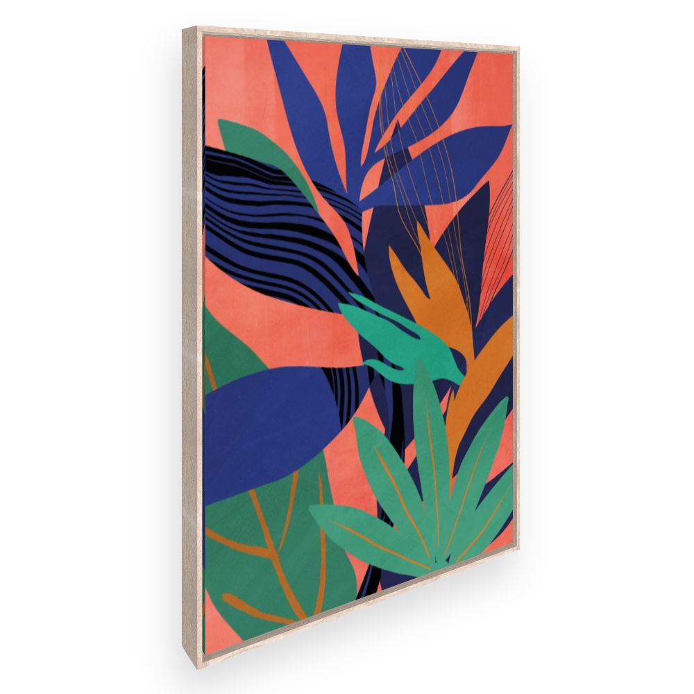 Toile Feuillage vibrant