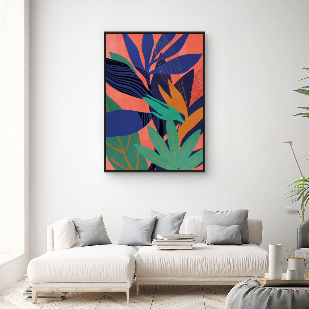Tableau Feuillage vibrant