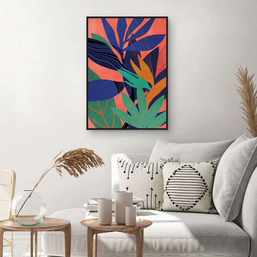 Tableau Feuillage vibrant