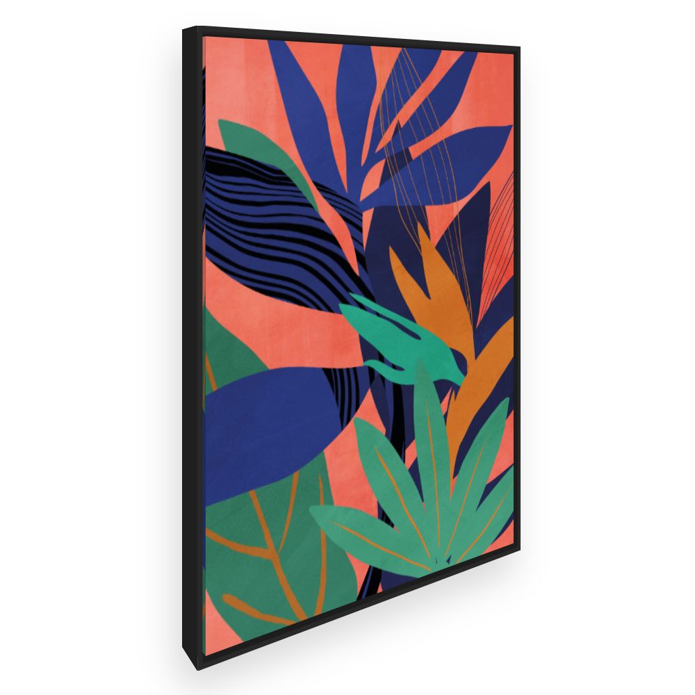 Toile Feuillage vibrant