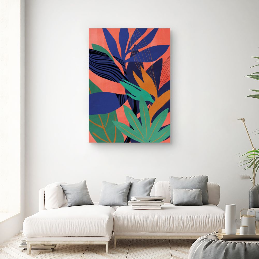 Tableau Feuillage vibrant