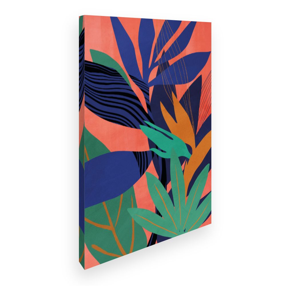 Toile Feuillage vibrant