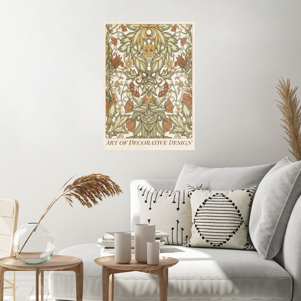 Affiche Motifs floraux élégants