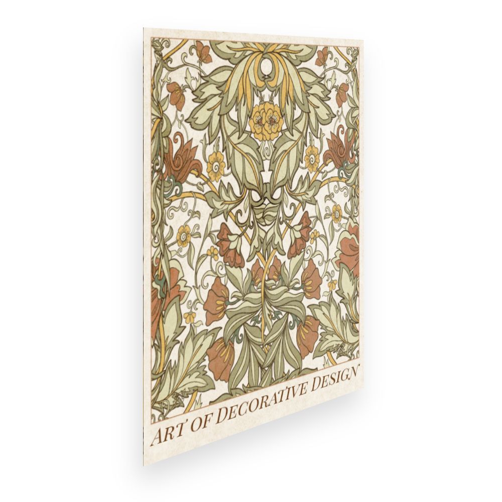 Affiche Motifs floraux élégants