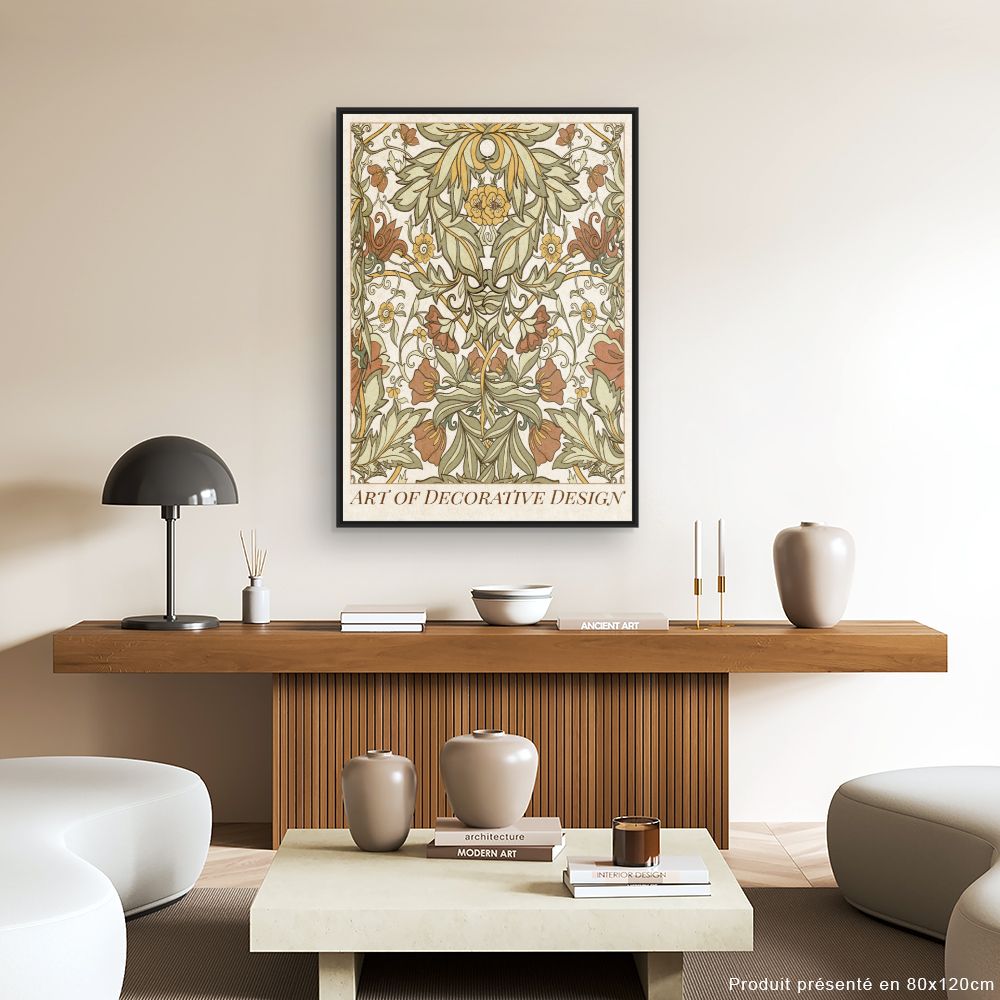 Tableau Design floral élégant