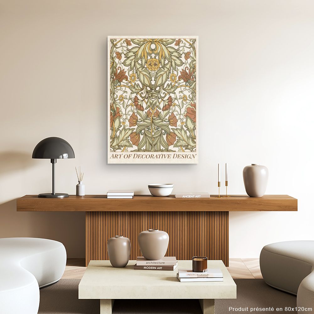 Tableau Design floral élégant
