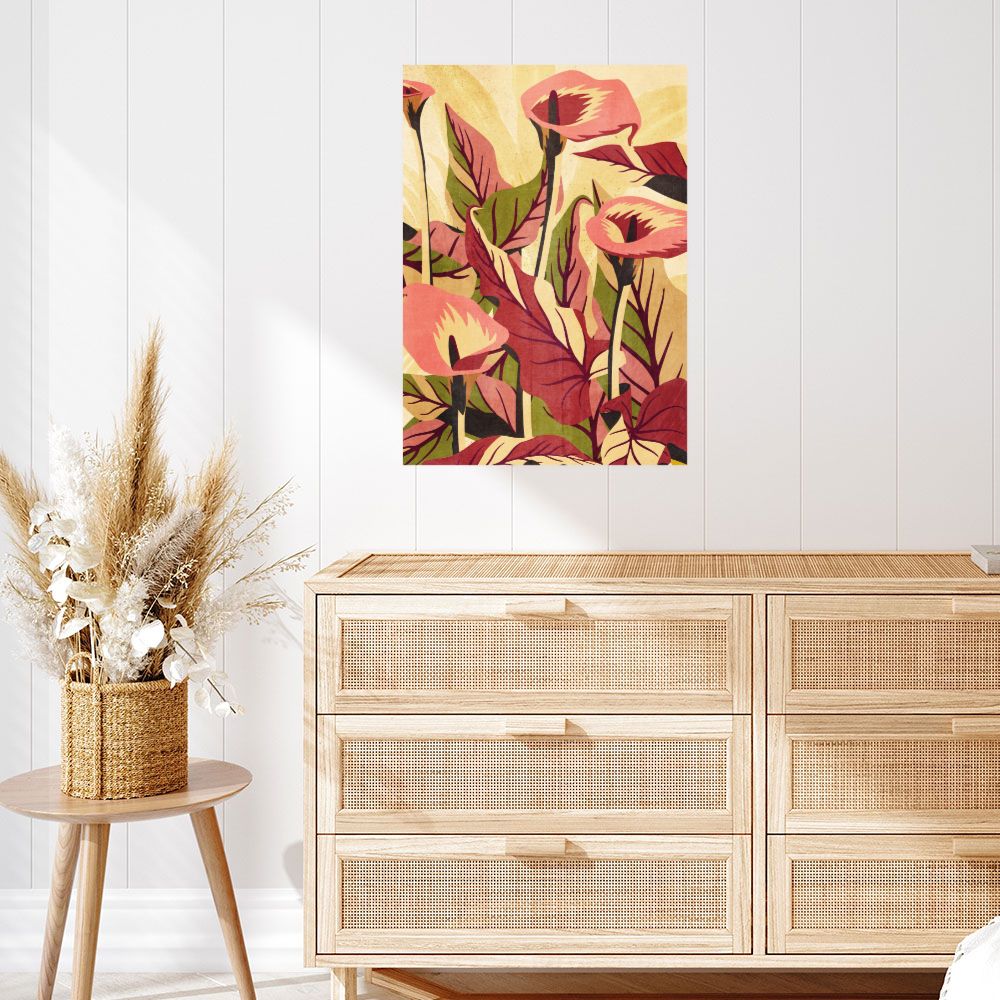 Affiche Fleurs éclatantes