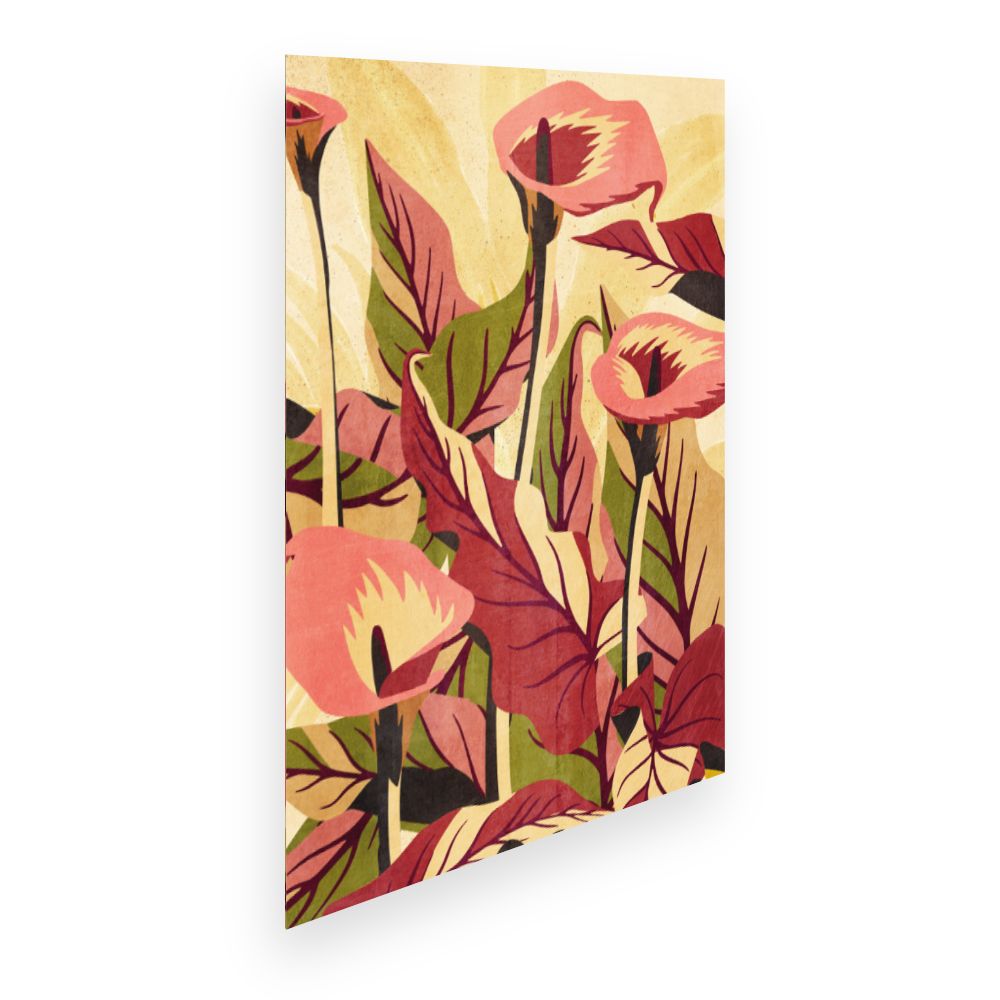 Affiche Fleurs éclatantes