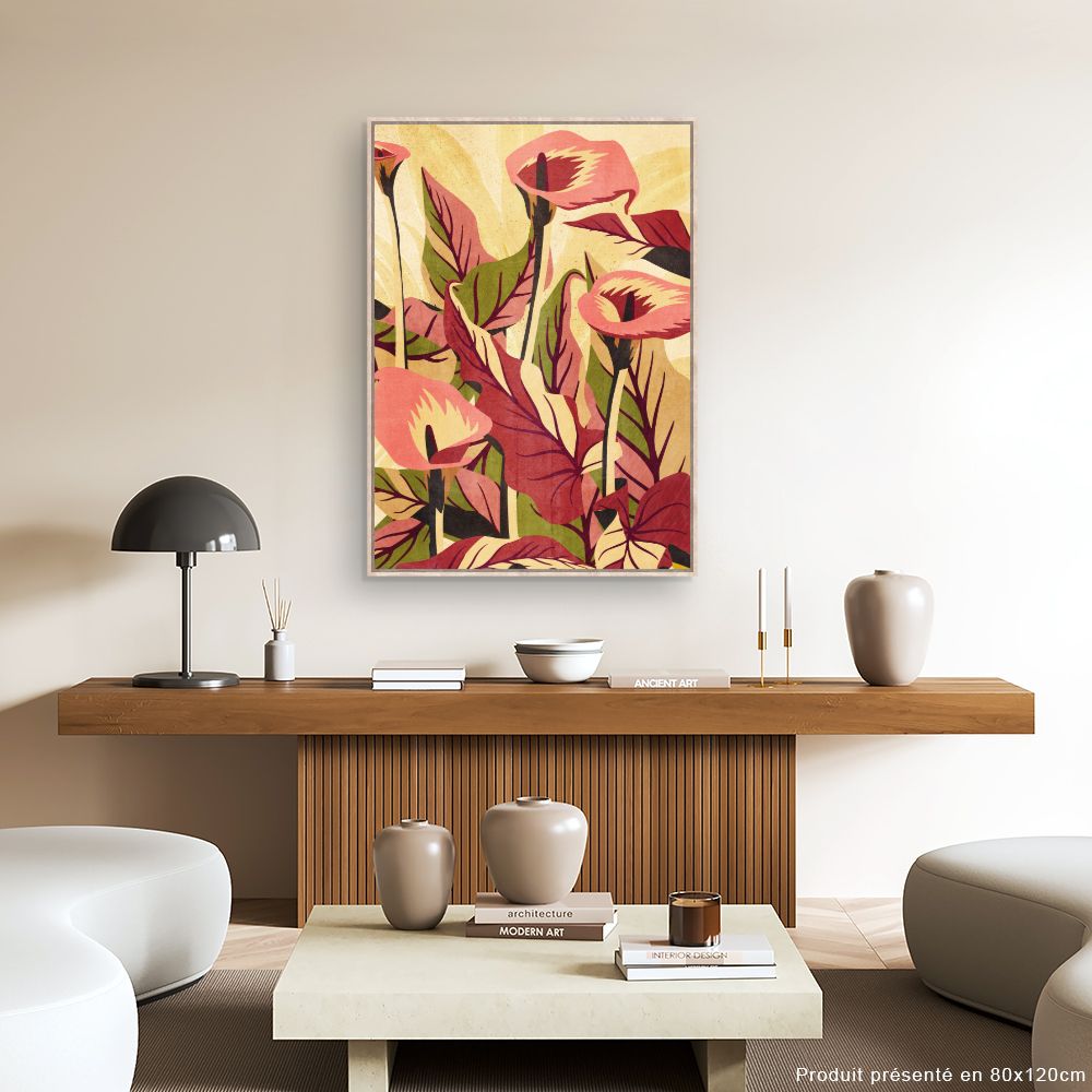 Tableau Fleurs élégantes
