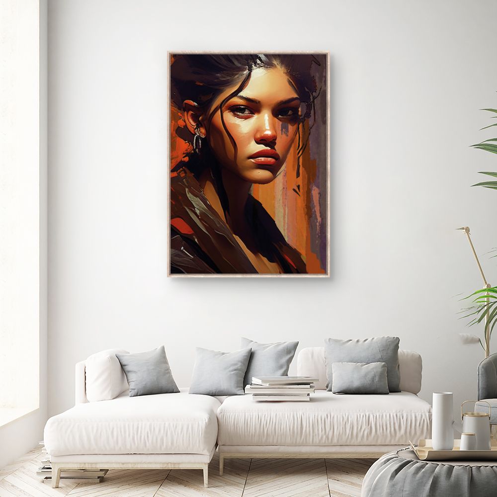 Tableau Regard intense