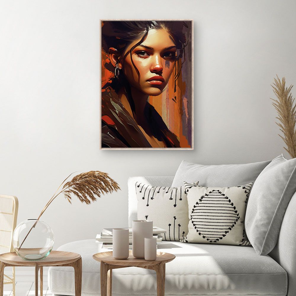 Tableau Regard intense