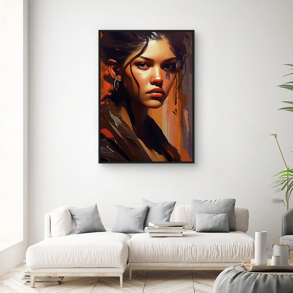Tableau Regard intense